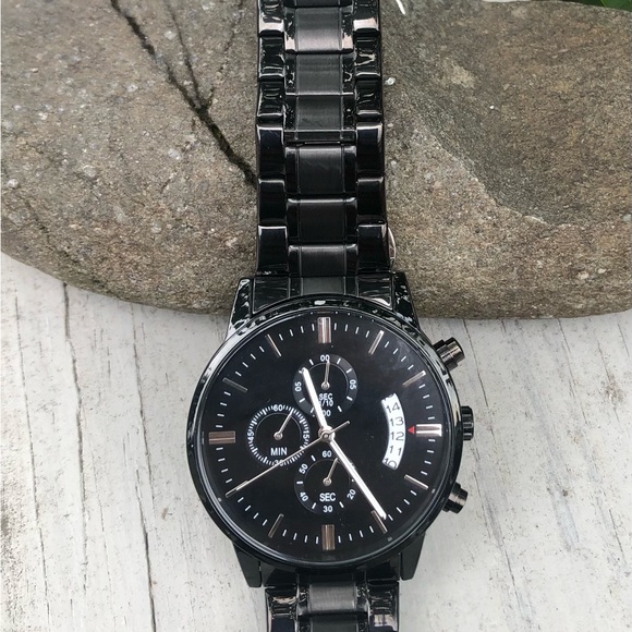 NEW-Men’s Stainless Steel Watch- great gift for the firefighter in your life. - Picture 9 of 15